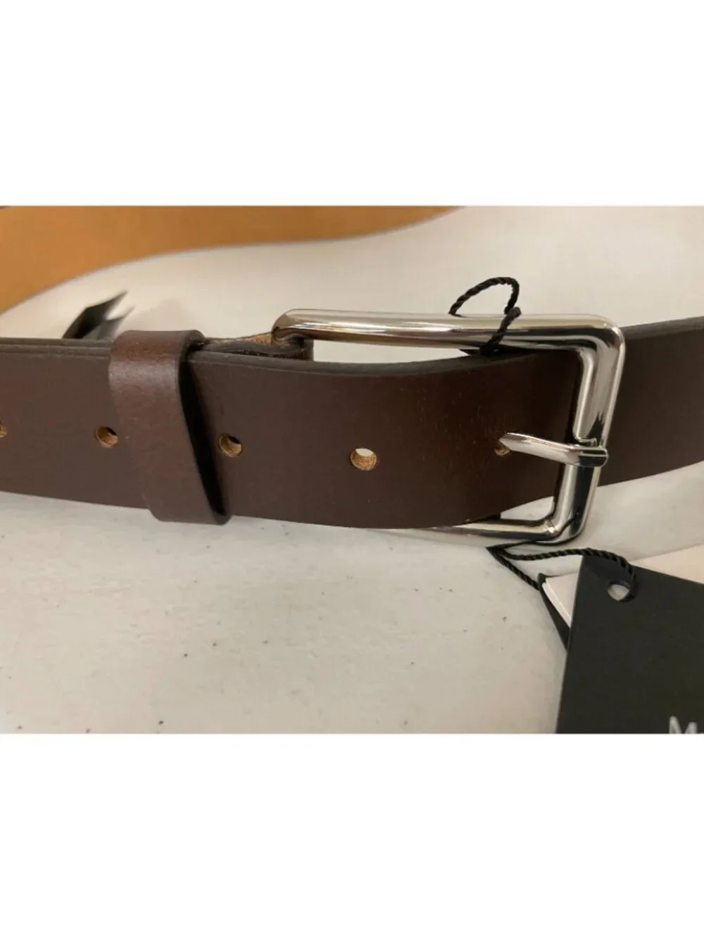 Massimo Dutti Brown Leather Belt US 40 EU 100 Mens NWT 1051/503/700